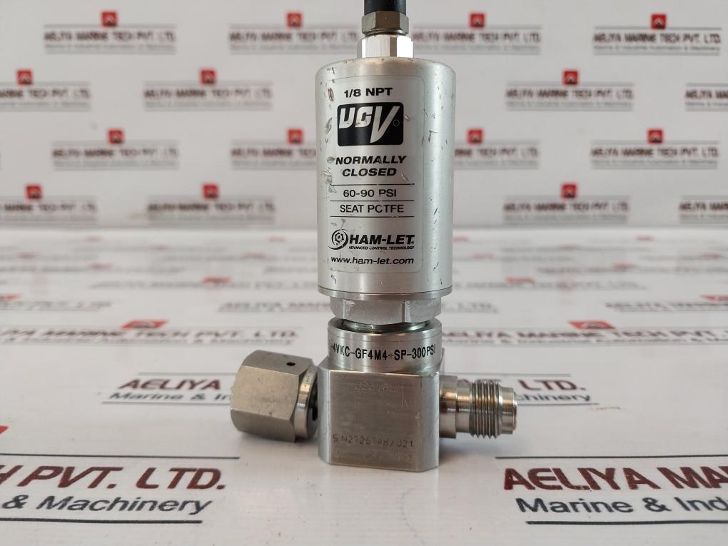 Ham-let Hm20-4Vkc-gf4M4-sp-300Psi Pneumatic Diaphragm Valve