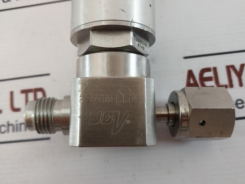 Ham-let Hm20-4Vkc-gf4M4-sp-300Psi Pneumatic Diaphragm Valve