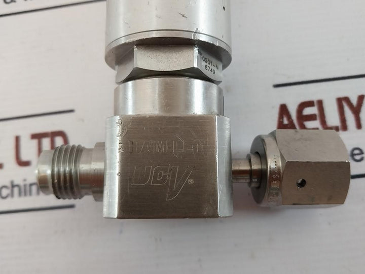 Ham-let Hm20-4Vkc-gf4M4-sp-300Psi Pneumatic Diaphragm Valve