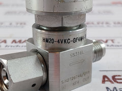 Ham-let Hm20-4Vkc-gf4M4-sp-300Psi Pneumatic Diaphragm Valve 1/8 Npt
