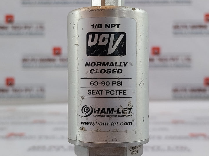 Ham-let Hm20-4Vkc-gf4M4-sp-300Psi Pneumatic Diaphragm Valve 1/8 Npt