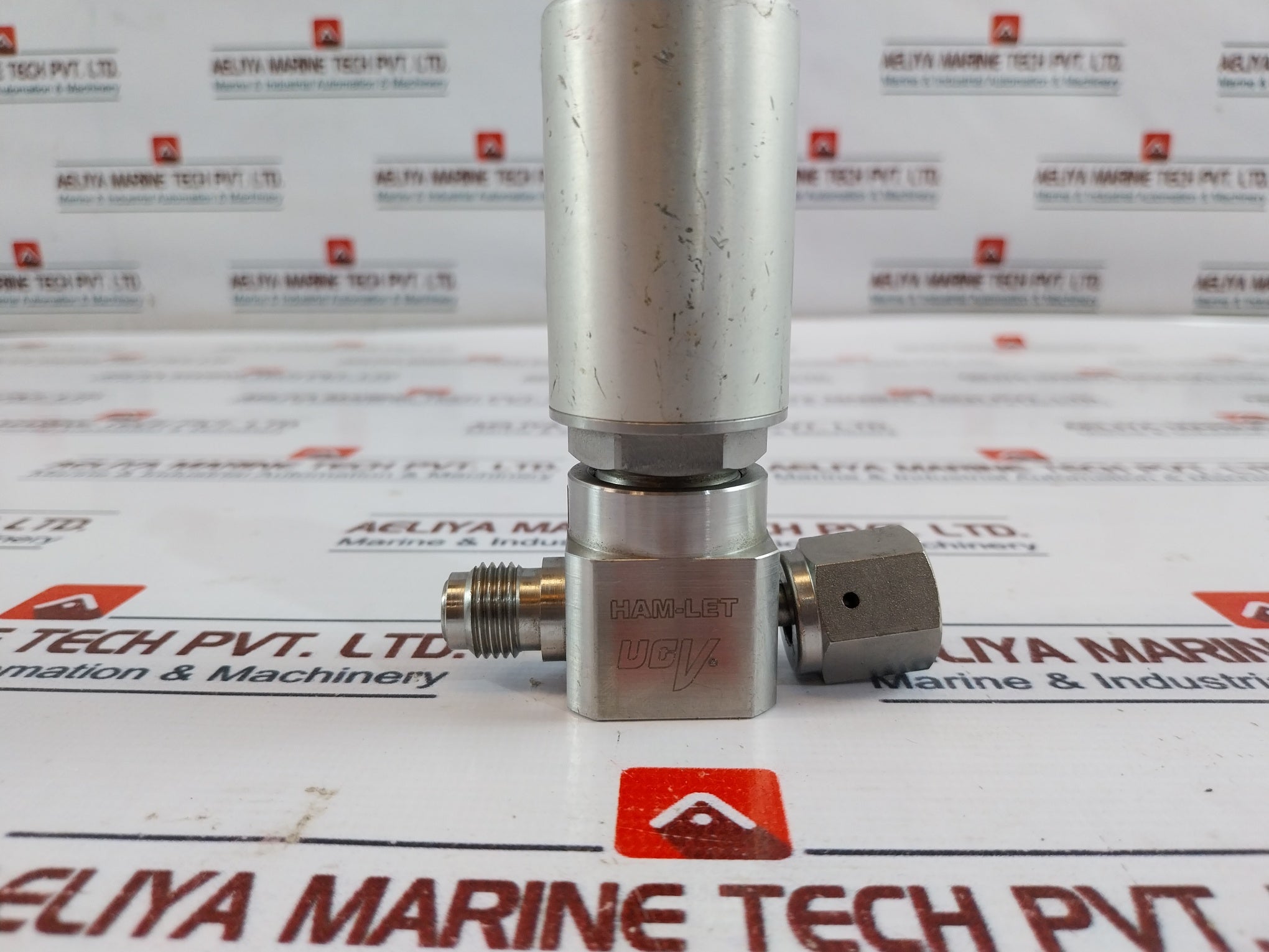 Ham-let Hm20-4Vkc-gf4M4-sp-300Psi Pneumatic Diaphragm Valve 1/8 Npt 60-90Psi