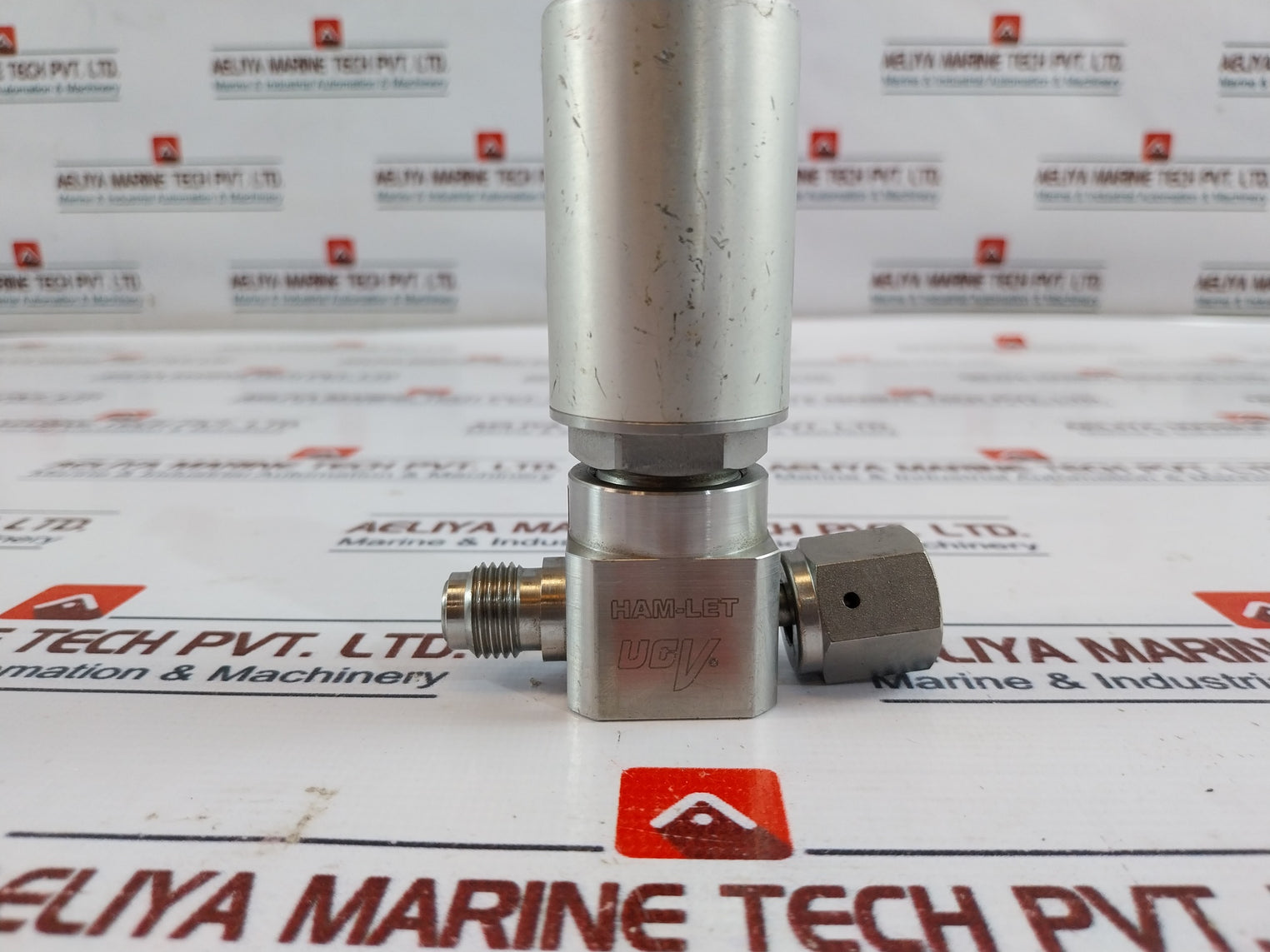 Ham-let Hm20-4Vkc-gf4M4-sp-300Psi Pneumatic Diaphragm Valve 1/8 Npt 60-90Psi