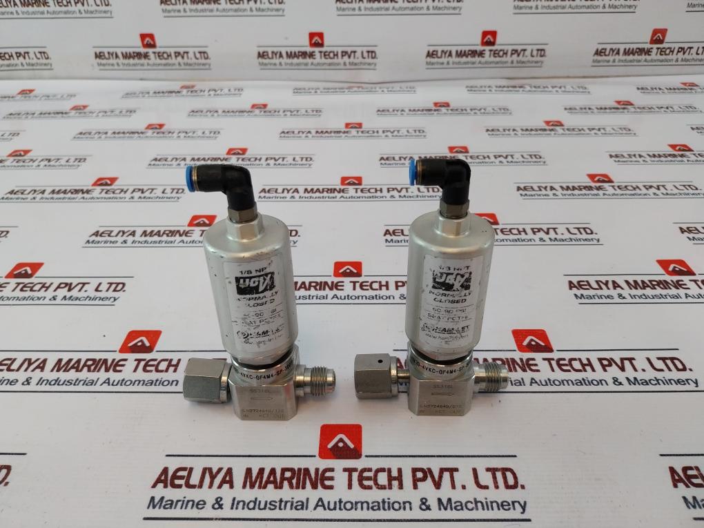 Ham-let Hm20-4Vkc-gf4M4-sp-300Psi Pneumatic Diaphragm Valve 1/8 Npt 60-90Psi