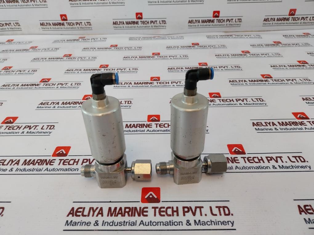 Ham-let Hm20-4Vkc-gf4M4-sp-300Psi Pneumatic Diaphragm Valve 1/8 Npt 60-90Psi