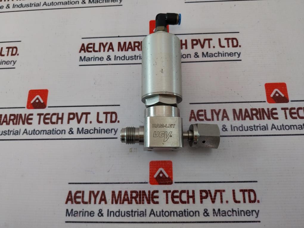 Ham-let Hm20-4Vkc-gf4M4-sp-300Psi Pneumatic Diaphragm Valve 1/8 Npt 60-90Psi