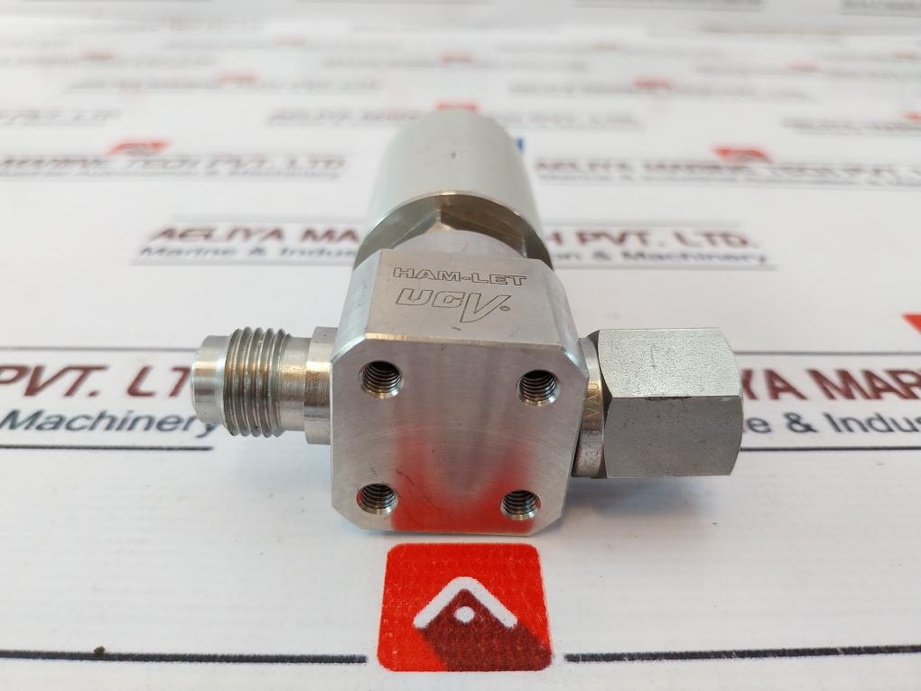 Ham-let Hm20-4Vkc-gf4M4-sp-300Psi Pneumatic Diaphragm Valve 1/8 Npt 60-90Psi