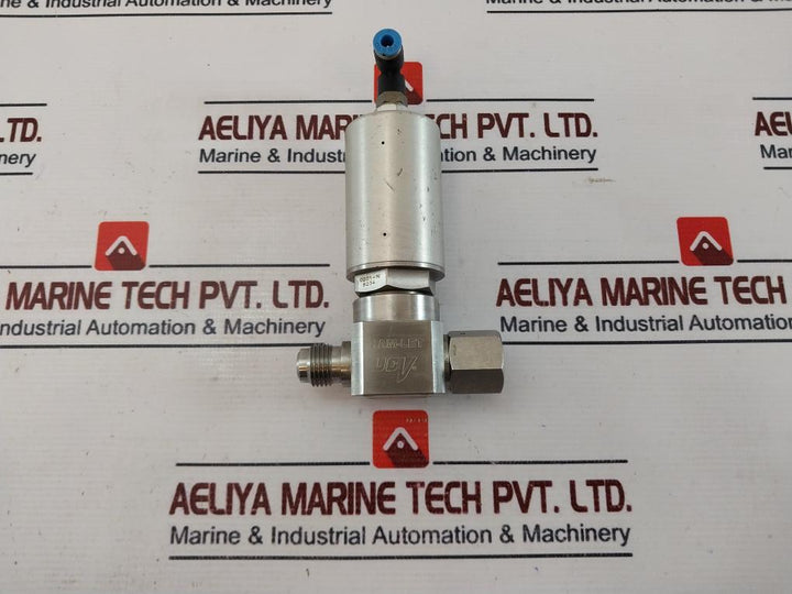 Ham-let Hm20-4Vkc-gf4M4-sp-300Psi Pneumatic Diaphragm Valve 1/8 Npt 60-90 Psi