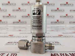 Ham-let Hm20-4Vkc-gf4M4-sp-300Psi Pneumatic Diaphragm Valve 1/8 Npt 60-90 Psi