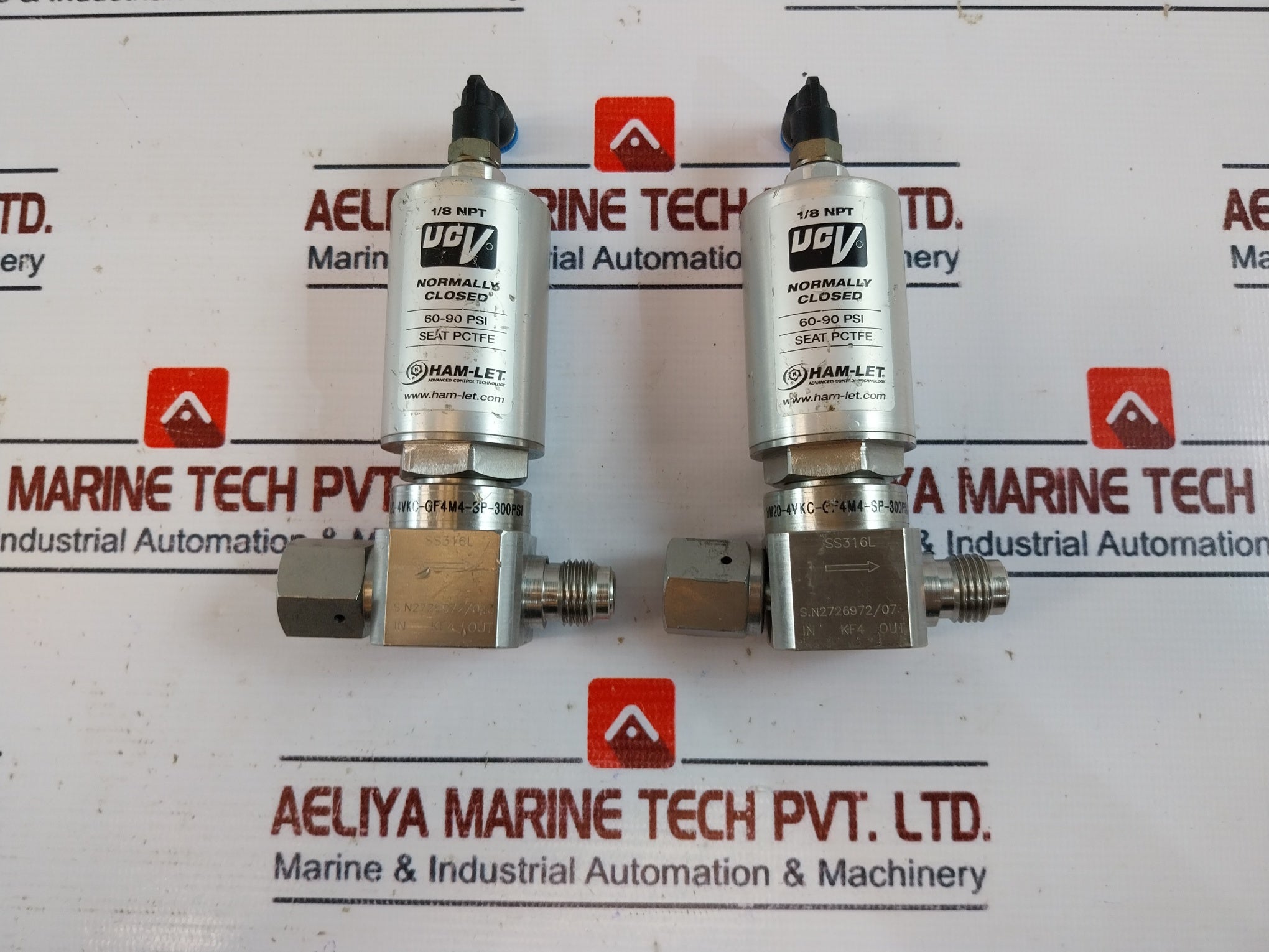 Ham-let Hm20-4Vkc-gf4M4-sp-300Psi Pdv