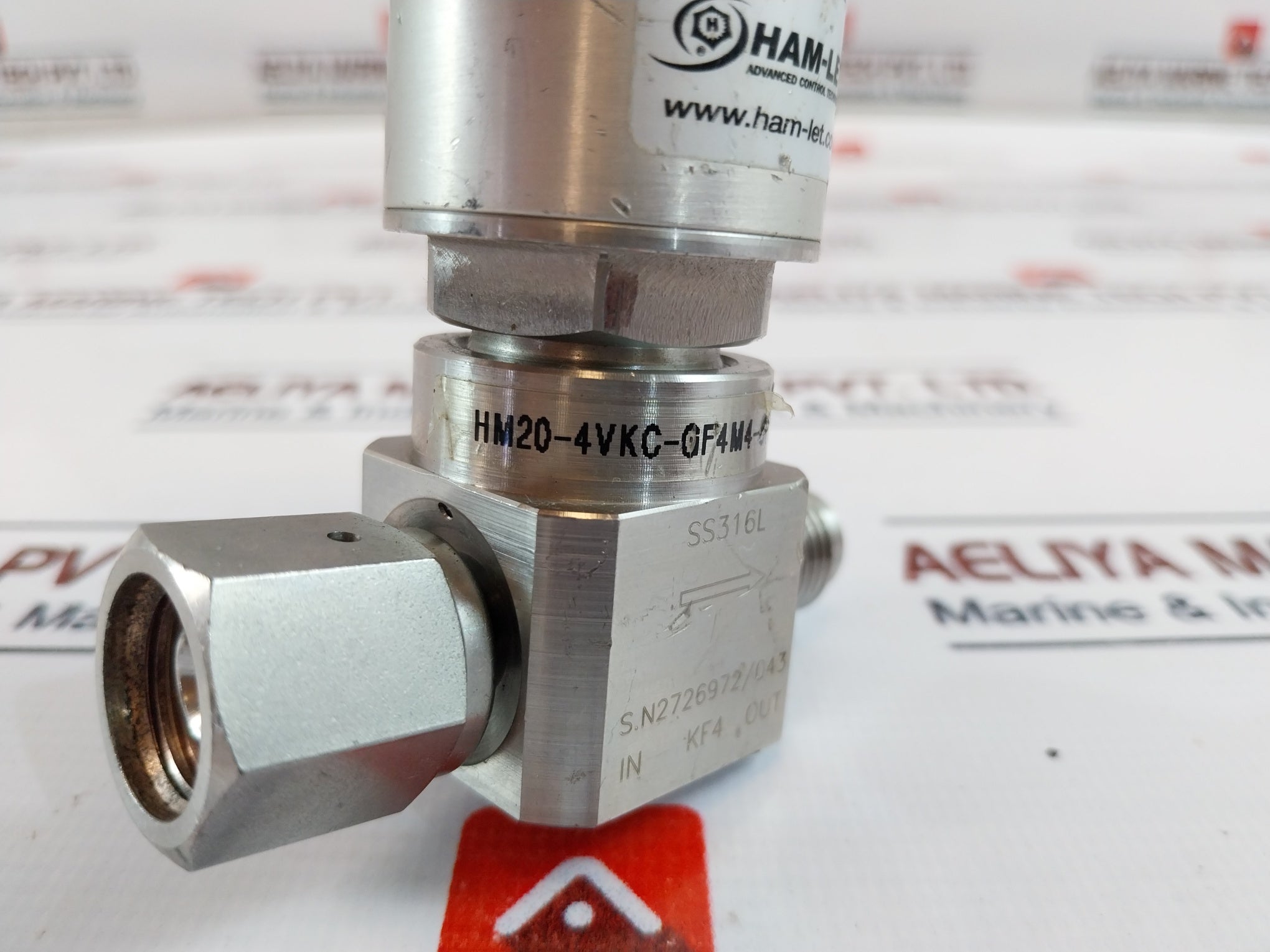 Ham-let Hm20-4Vkc-gf4M4-sp-300Psi Pdv