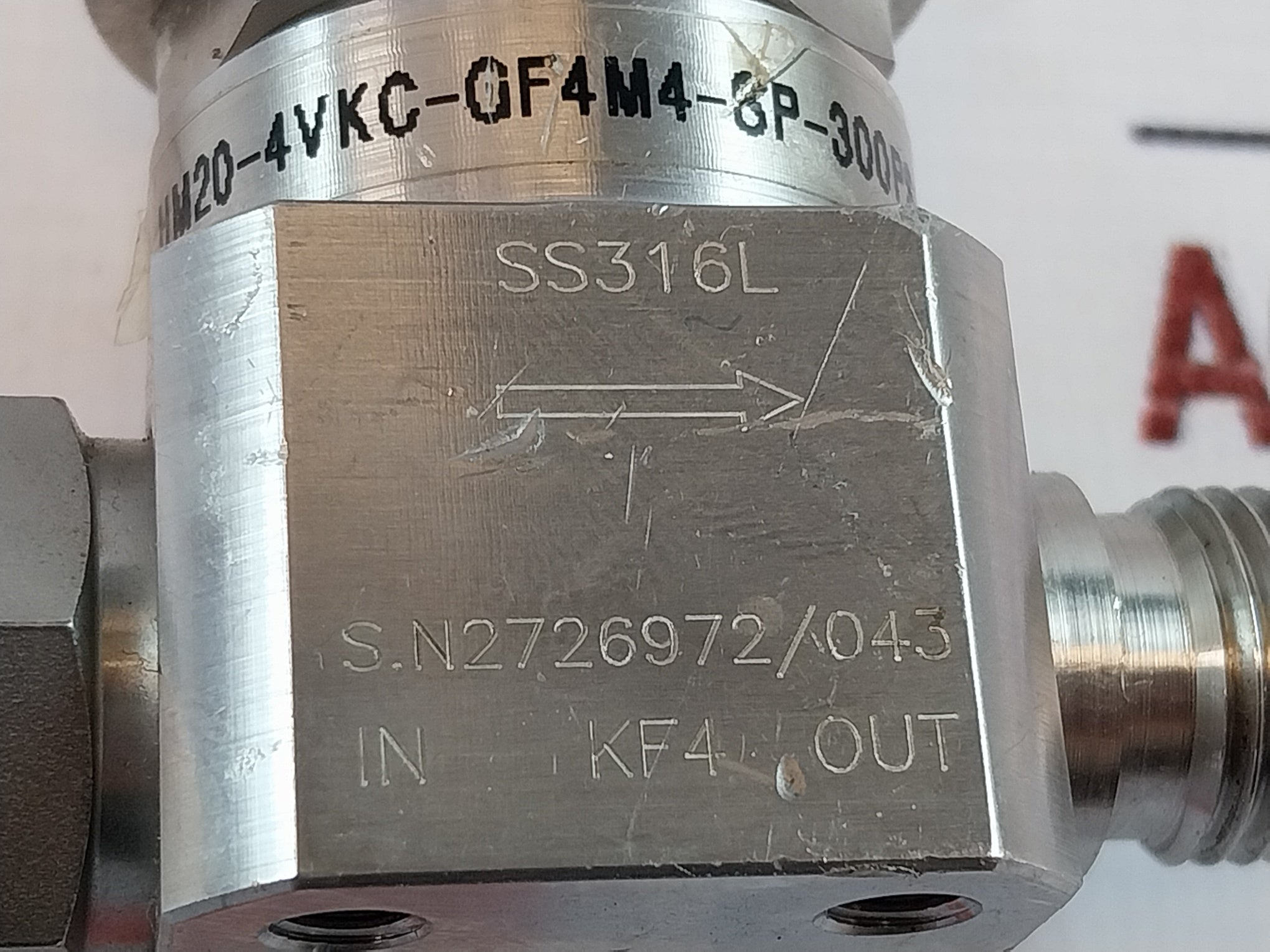 Ham-let Hm20-4Vkc-gf4M4-sp-300Psi Pdv
