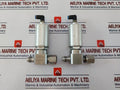 Ham-let Hm20-4Vkc-gf4M4-sp-300Psi Pneumatic Diaphragm Valve 60-90 Psi , 1/8 Npt