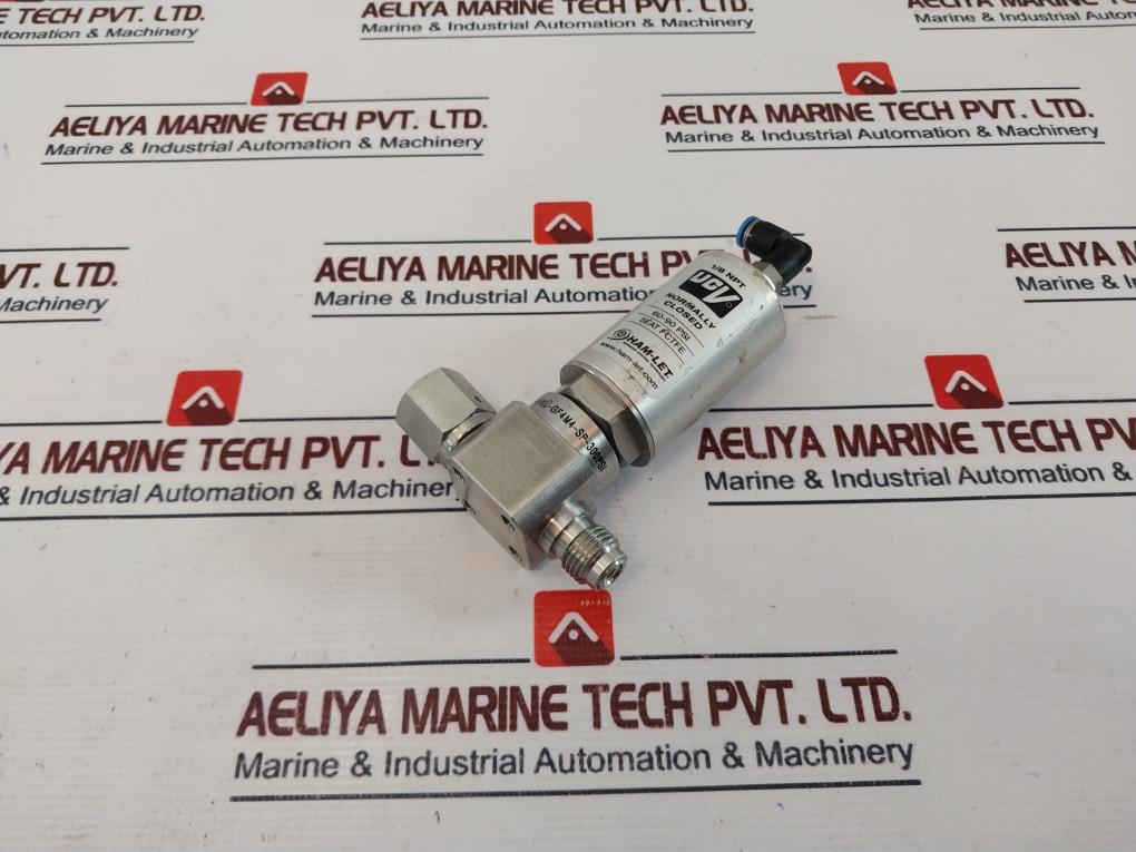 Ham-let Hm20-4Vkc-gf4M4-sp-300Psi Pneumatic Diaphragm Valve 60-90 Psi