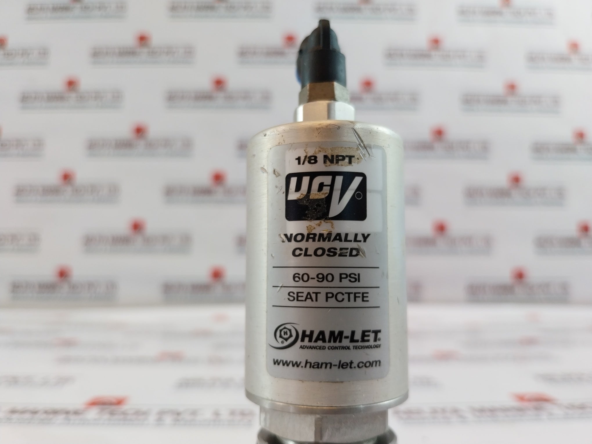 Ham-let Hm20-4Vkc-gf4M4-sp-300Psi Pneumatic Diaphragm Valve Ss316L 60-90 Psi Ss3