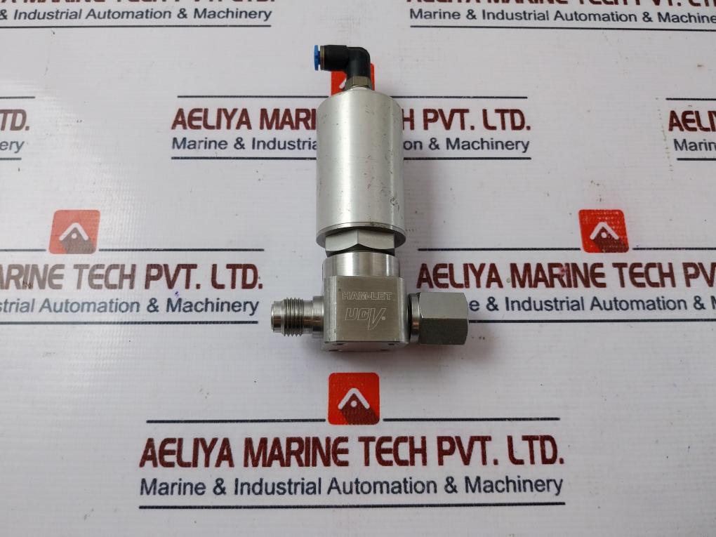 Ham-let Hm20-4Vkc-gf4M4-sp-300Psi Pneumatic Diaphragm Valve Ucv 1/8Npt 60-90 Psi