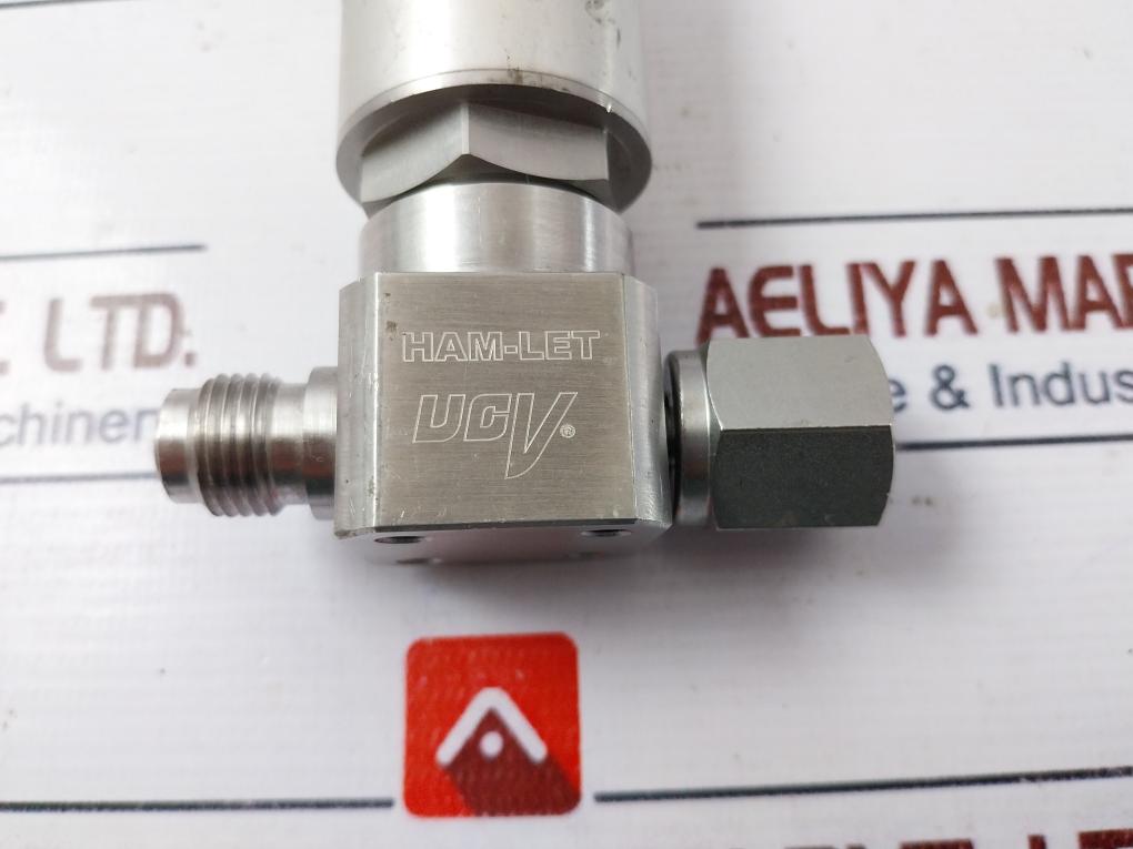 Ham-let Hm20-4Vkc-gf4M4-sp-300Psi Pneumatic Diaphragm Valve Ucv 1/8Npt 60-90 Psi