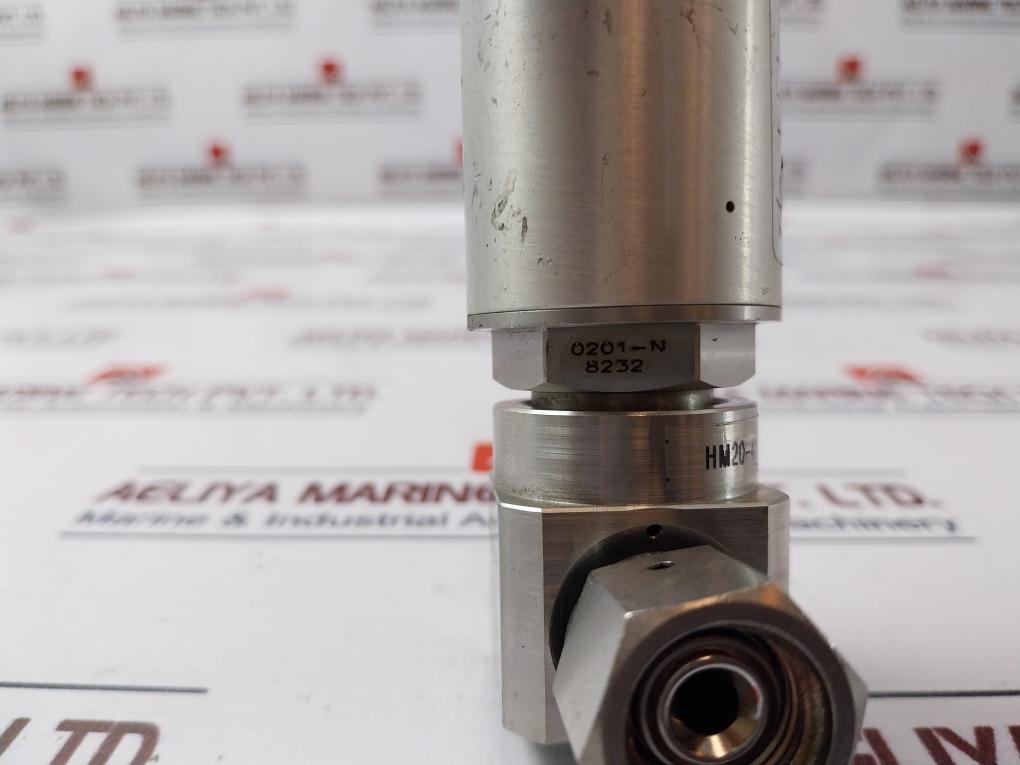 Ham-let Hm20-4Vkc-gf4M4-sp-300Psi Pneumatic Diaphragm Valve Ucv 1/8Npt 60-90 Psi