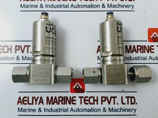 Ham-let Hm20-4Vklc(Npt)-gf4-150Psi Air Operated Valve Ss316L