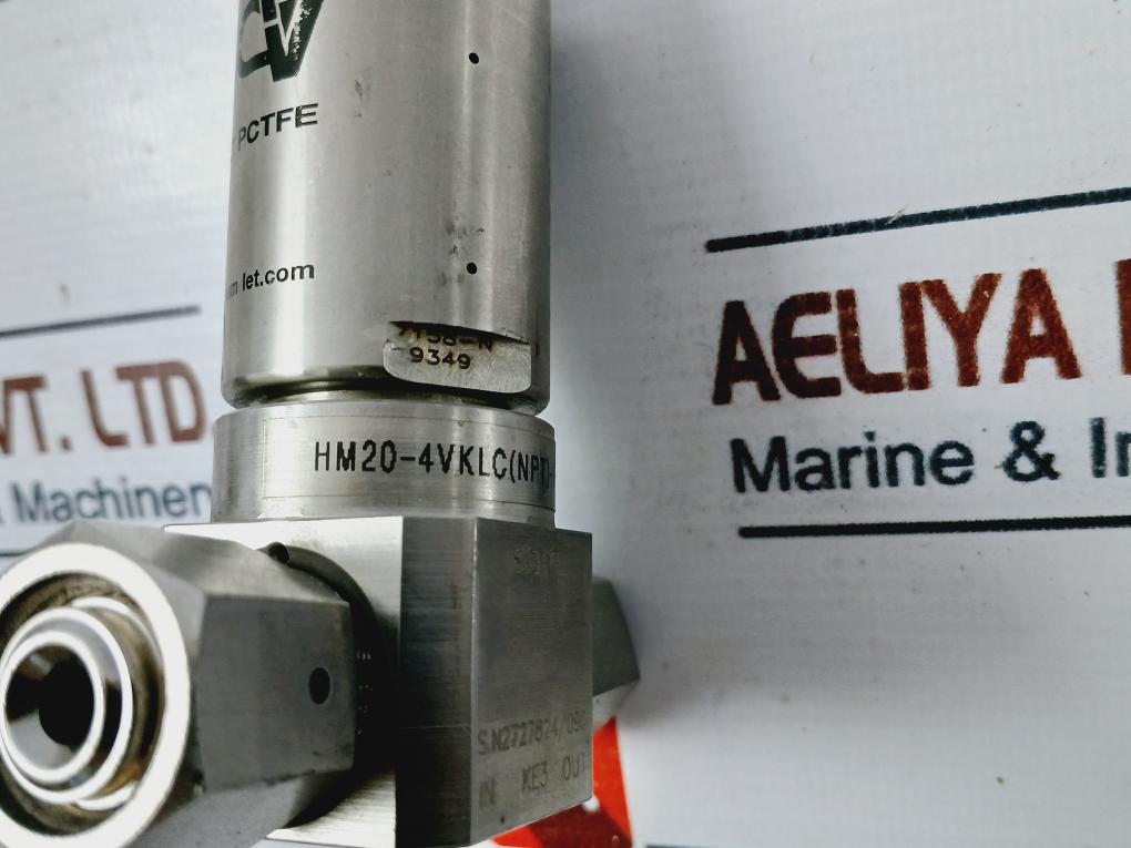 Ham-let Hm20-4Vklc(Npt)-gf4-150Psi Air Operated Valve Ss316L