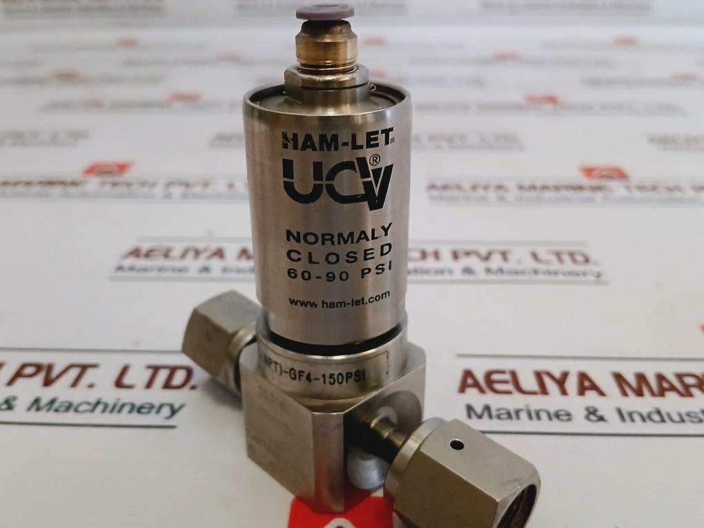 Ham-let Hm20-4Vklc(Npt)-gf4-150Psi Air Operated Valve Ss316L