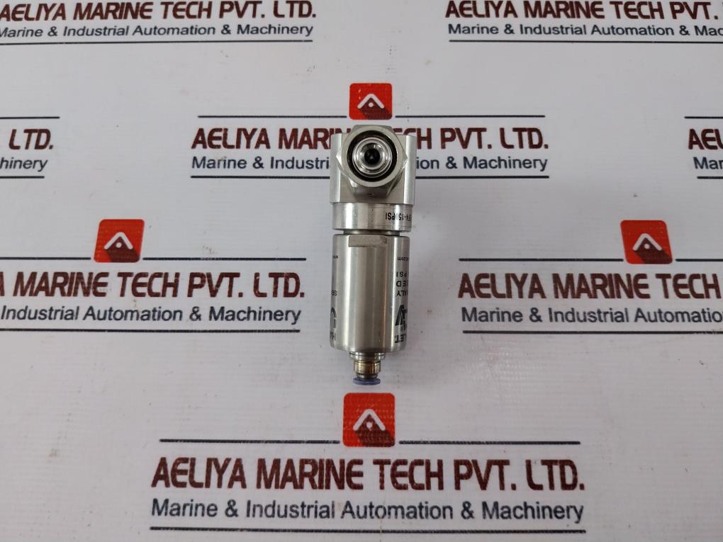 Ham-let Hm20-4Vklc(Npt)-gf4-150Psi Normally Closed Valve 60-90 Psi Ss316L