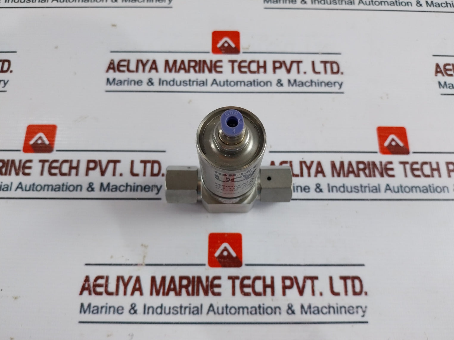 Ham-let Hm20-4Vklc(Npt)-gf4-150Psi Pneumatic Diaphram Valve