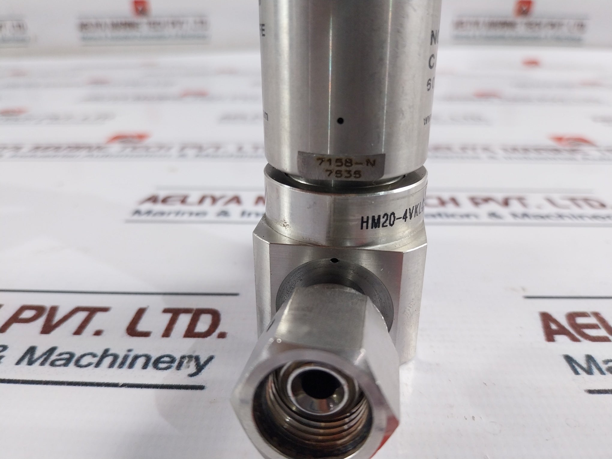 Ham-let Hm20-4Vklc(Npt)-gf4-150Psi Pneumatic Diaphram Valve