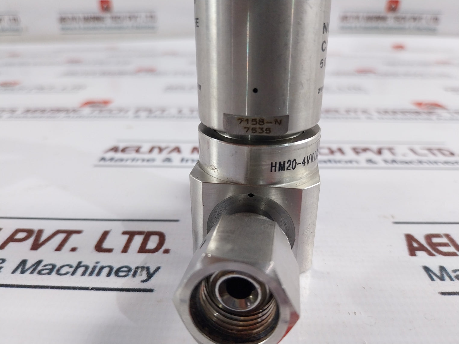 Ham-let Hm20-4Vklc(Npt)-gf4-150Psi Pneumatic Diaphram Valve