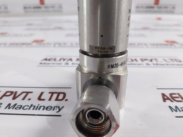 Ham-let Hm20-4Vklc(Npt)-gf4-150Psi Pneumatic Diaphram Valve