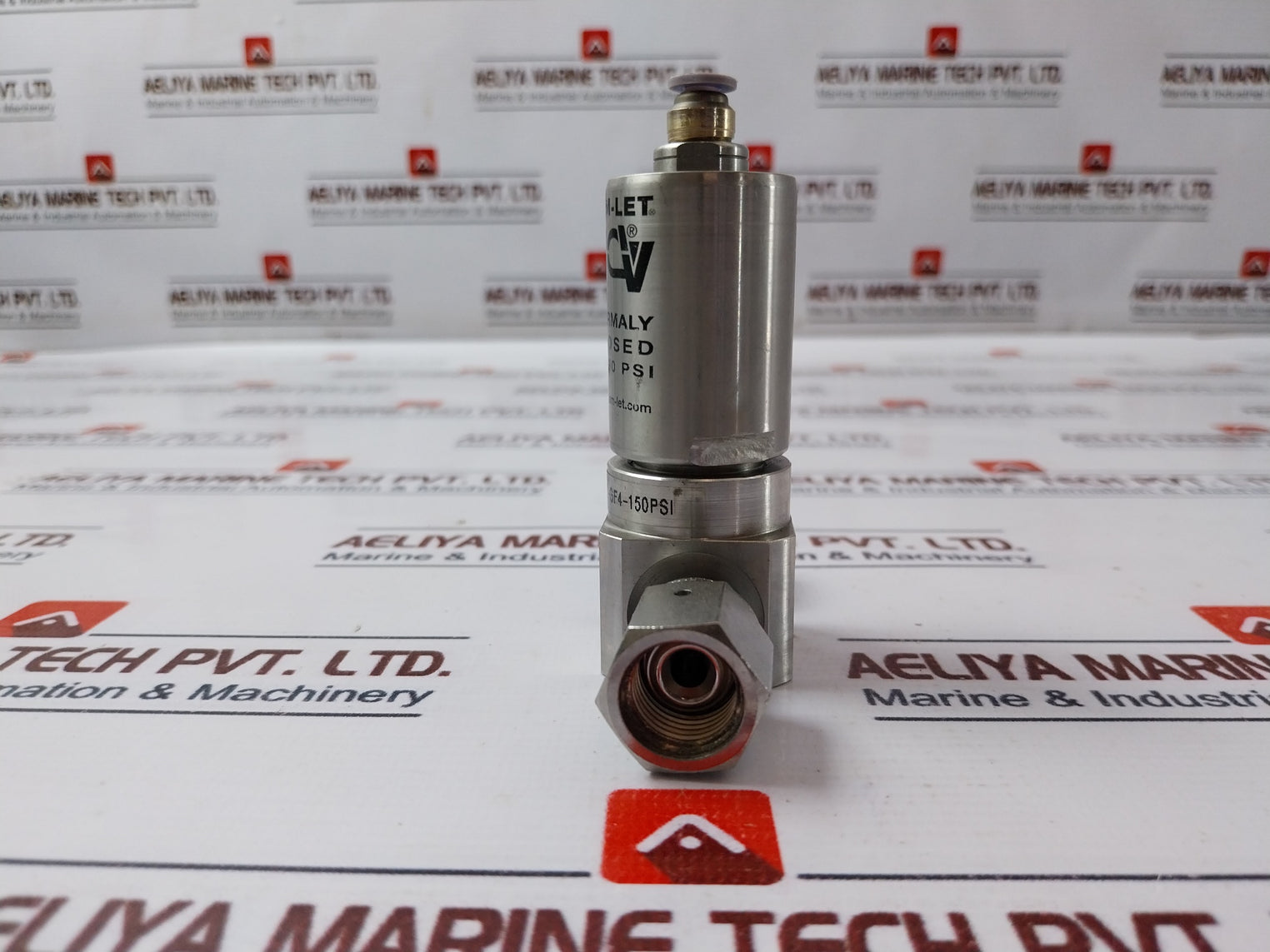 Ham-let Hm20-4Vklc(Npt)-gf4-150Psi Pneumatic Diaphram Valve 60-90 Psi