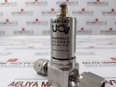 Ham-let Hm20-4Vklc(Npt)-gf4-150Psi Pneumatic Diaphram Valve 60-90 Psi