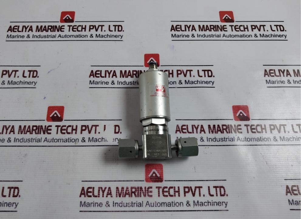 Ham-let Hm20-4Vko-gf4-300Psi Pneumatic Diaphragm Valve 7948