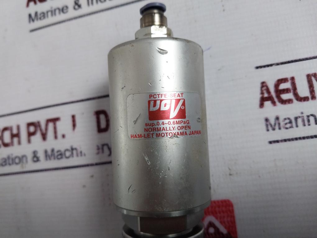 Ham-let Hm20-4Vko-gf4-300Psi Pneumatic Diaphragm Valve