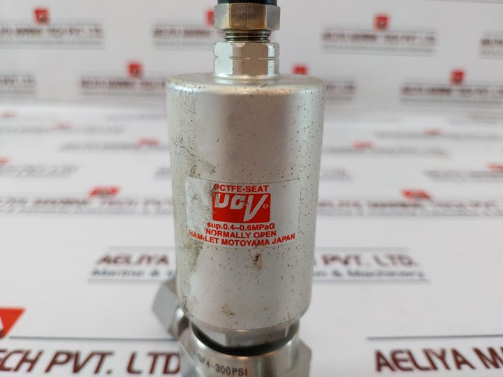 Ham-let Hm20-4Vko-gf4-300Psi Pneumatic Diaphragm Valve 0.4~0.6 Mpag Ss316L