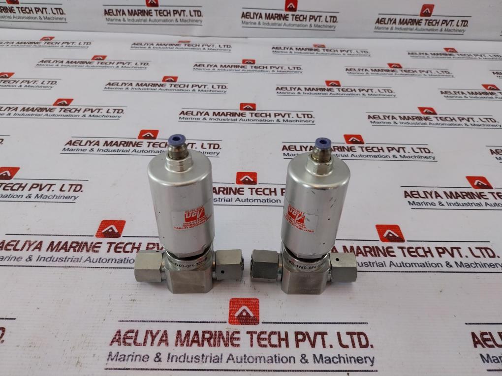 Ham-let Hm20-4Vko-gf4-300Psi Pneumatic Diaphragm Valve 0.4~0.6 Mpag Ss316L Used