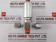 Ham-let Hm20-4Vko-gf4-300Psi Pneumatic Diaphragm Valve 0.4~0.6 Mpag Ss316L Used