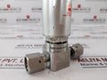 Ham-let Hm20-4Vko-gf4-300Psi Pneumatic Diaphragm Valve 0.4~0.6 Mpag Ss316L Used