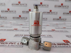 Ham-let Hm20-4Vko-gf4-300Psi Pneumatic Diaphragm Valve 0.4~0.6 Mpag Ss316L Used