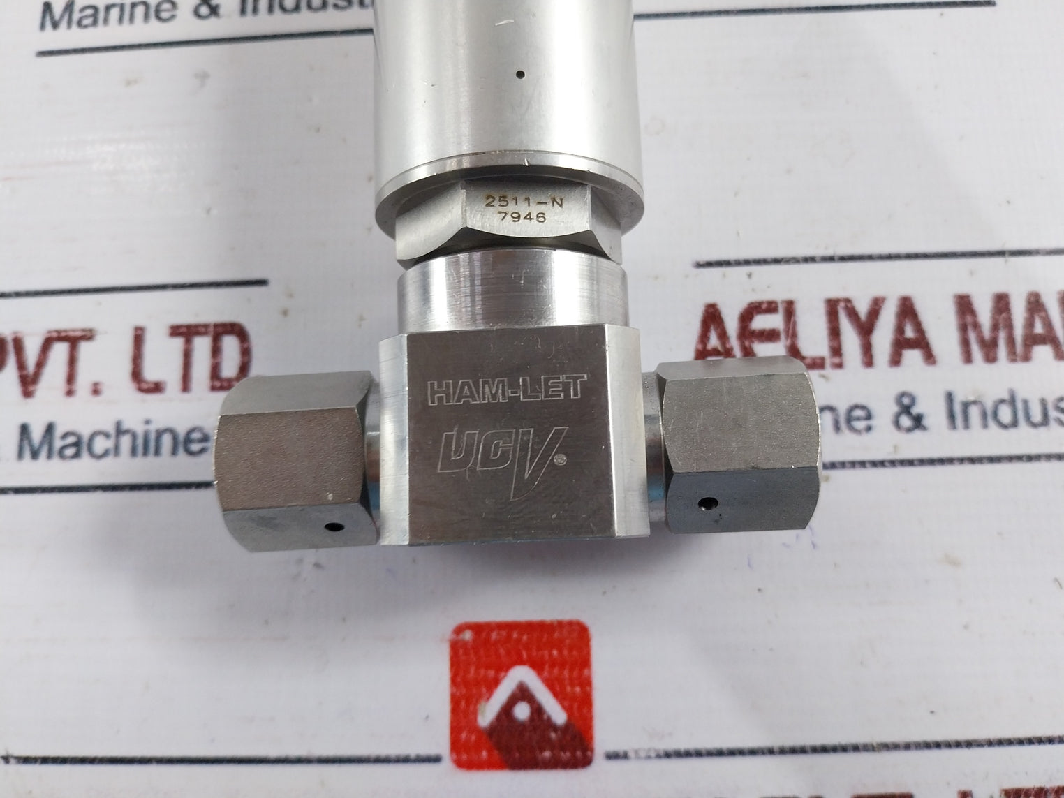 Ham-let Hm20-4Vko-gf4-300Psi Pneumatic Diaphragm Valve 0.4~0.6Mpag