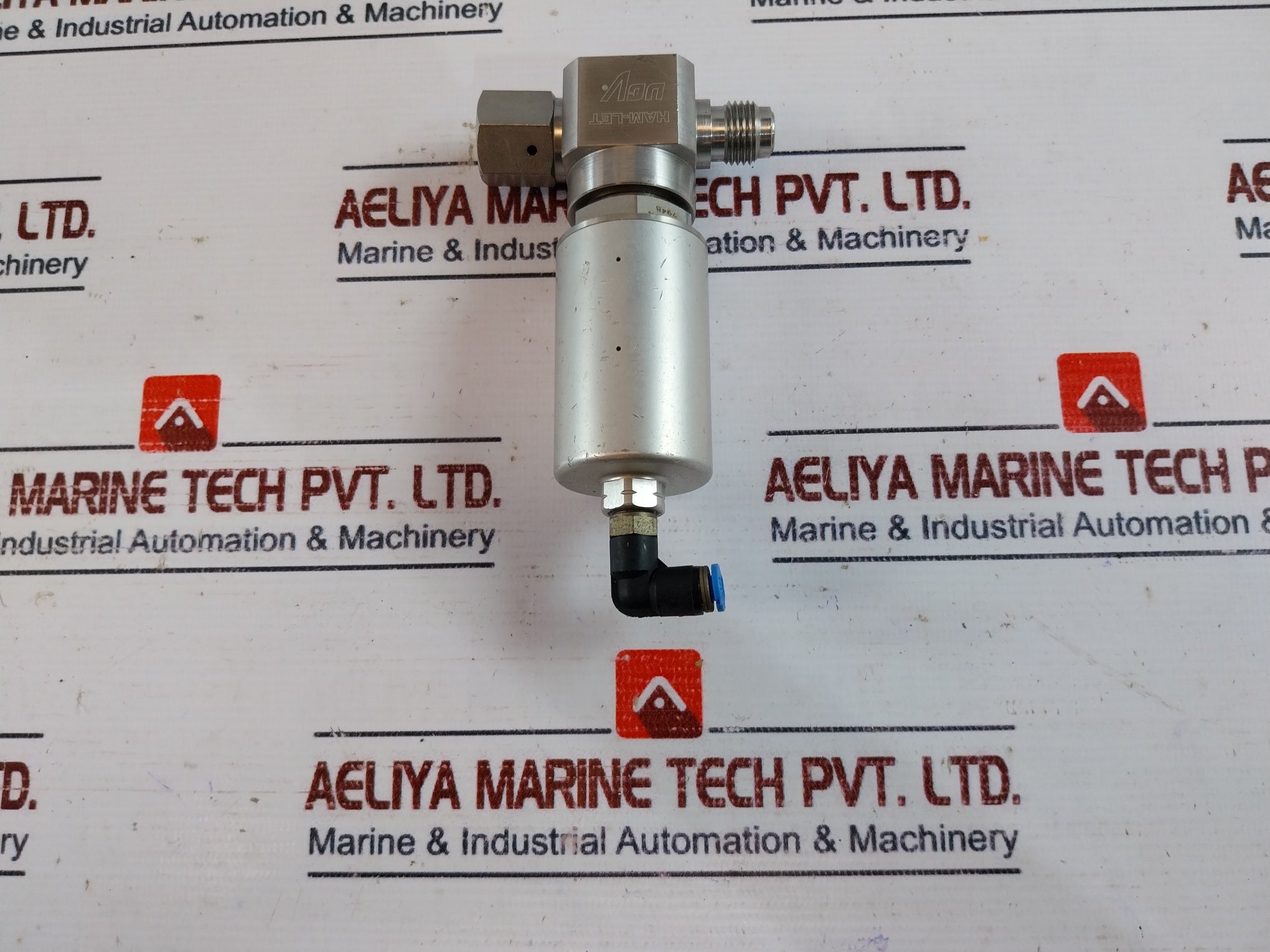 Ham-let Hm20-4Vko-gf4M4-sp-300Psi Normally Open Pneumatic Diaphram Valve