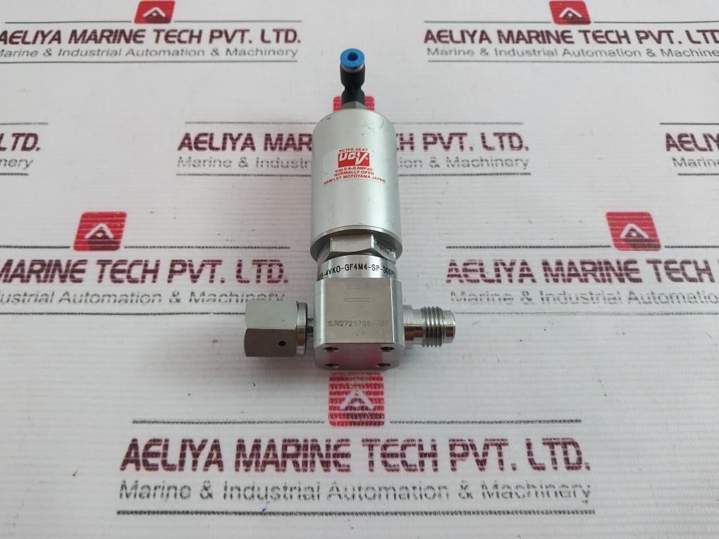 Ham-let Hm20-4Vko-gf4M4-sp-300Psi Pneumatic Diaphragm Valve 0.4 0.6 Mpag Ss316L