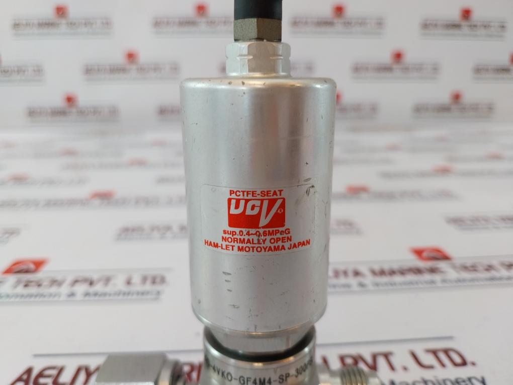 Hm20-4Vko-gf4M4-sp-300Psi Ham-let Pneumatic Diaphragm Valve 0.4-0.6Mpag