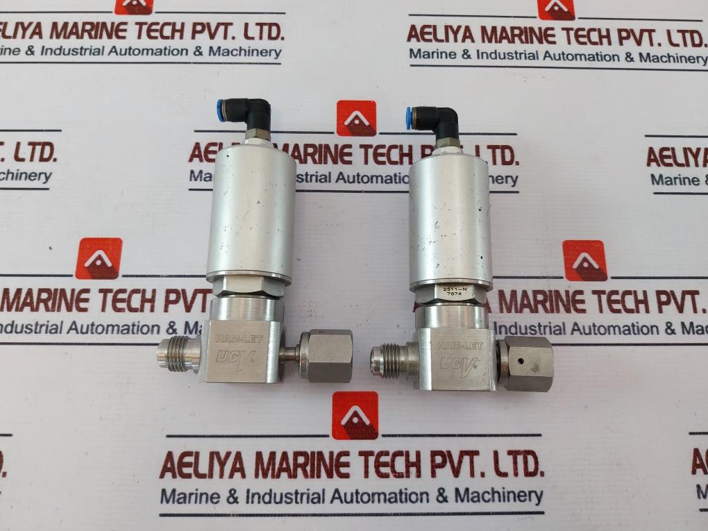 Hm20-4Vko-gf4M4-sp-300Psi Ham-let Pneumatic Diaphragm Valve 0.4-0.6Mpag