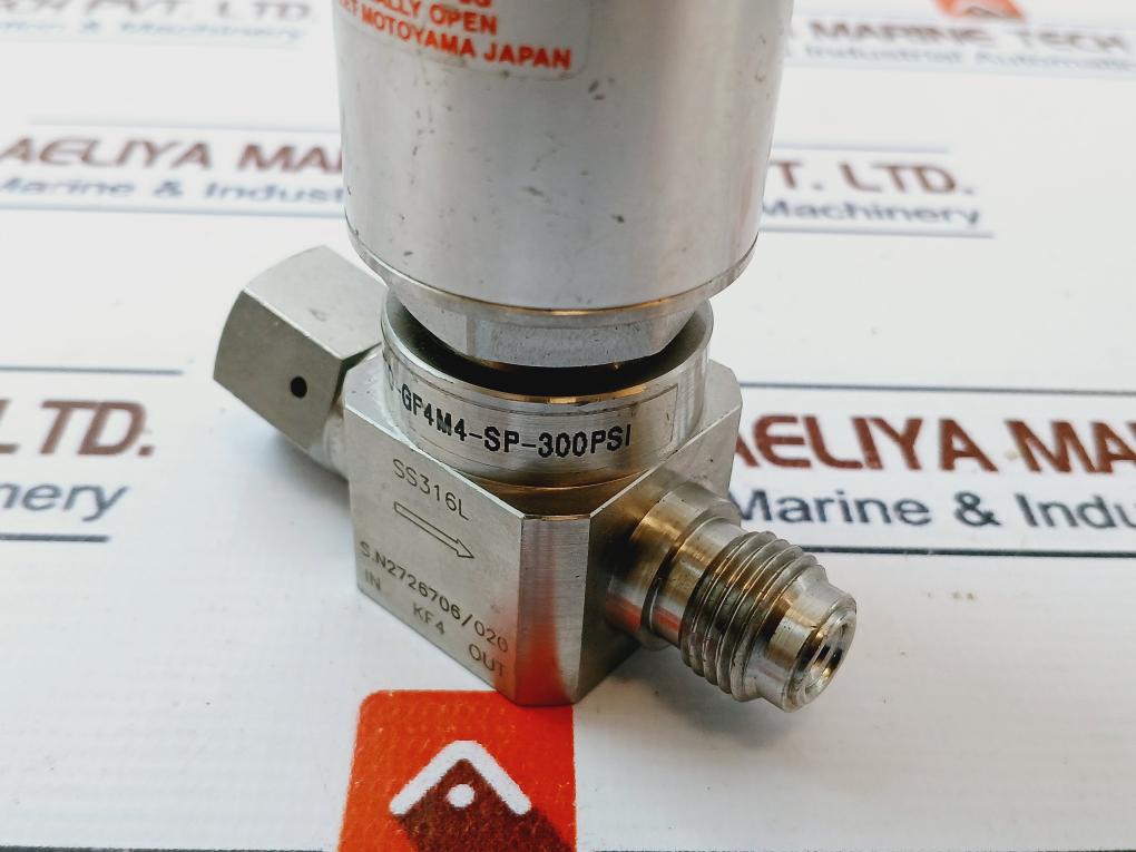 Ham-let Hm20-4Vko-gf4M4-sp-300Psi Pneumatic Diaphragm Valve 0.4-0.6Mpag