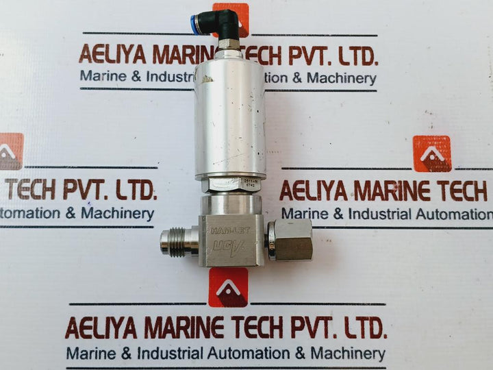 Ham-let Hm20-4Vko-gf4M4-sp-300Psi Pneumatic Diaphragm Valve 0.4-0.6Mpag