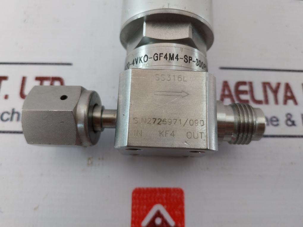 Hm20-4Vko-gf4M4-sp-300Psi Ham-let Pneumatic Diaphragm Valve 0.4-0.6Mpag