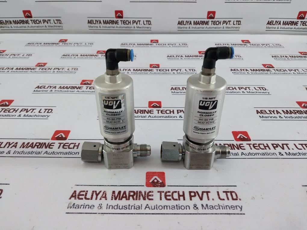 Ham-let Hm20-4Vkc-gf4M4-sp-300Psi Ucv 1/8 Npt Normally Closed Valve