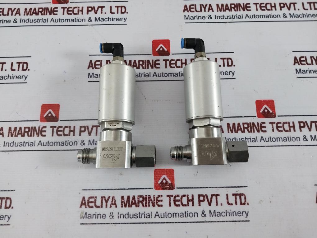 Ham-let Hm20-4Vkc-gf4M4-sp-300Psi Ucv 1/8 Npt Normally Closed Valve