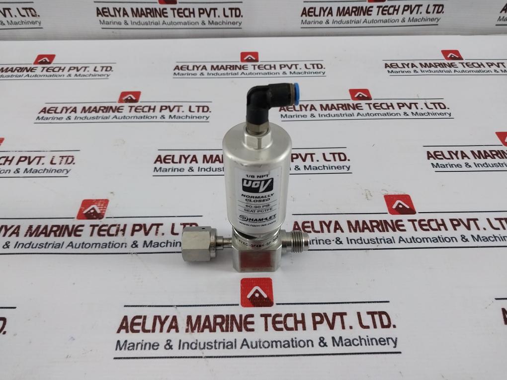 Ham-let Hm20-4Vkc-gf4M4-sp-300Psi Ucv 1/8 Npt Normally Closed Valve